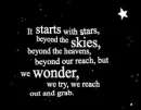 we wonder