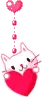CUTE KITTY WITH HEART