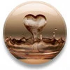 love drop button