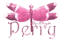 pink dragonfly perry