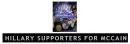 Hillary Clinton Supporters For McCain