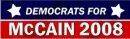 Democrats For McCain