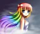 colorful girl