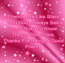 Friends Are Like Stars