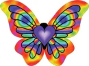 Butterfly heart
