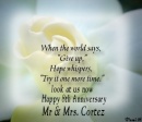Hope Whispers - Mr & Mrs. Cortez