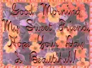 Good Morning Friend