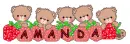 Strawberry Bears- Amanda