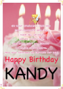 happy birthday Kandy