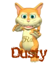 Dusty the cat