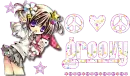 anime hippie girl