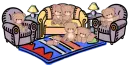 Teddy Bear Living Room
