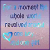 for a moment....