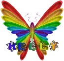 Butterfly rainbow
