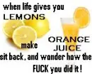lemons/ orangejuice?!
