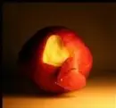 Apple with heart