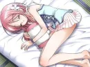 sleeping girl