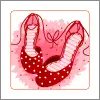 red shoes