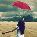 red umbrella