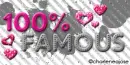 26. 100% FAMOUS
