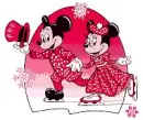 mickey and minnie