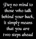 Pay no mind