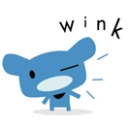 wink