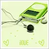 green ipod nano