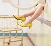 yellow heels