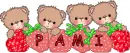 Strawberry Bears- Pami