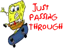 Just passing through