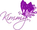 Kimmy-pink & purple butterfly