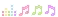 music notes