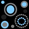 Blue & Grey Circles