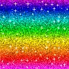 rainbow glitter 