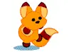 dancing fox