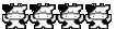 kawaii cows