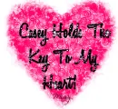 Casey Holds The Key To My Heart.