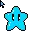 light blue star cursor