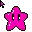 pink star cursor