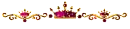 crown divider (gold and magenta)