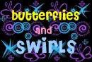 Butterflies And Swirls