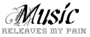 Music relives the pain