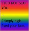slap you