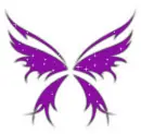 purple butterfly