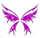 purple color butterfly