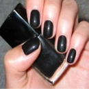 black nail polish