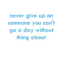 give up