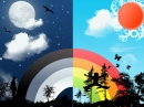 night and day