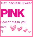 Ok,I where Pink